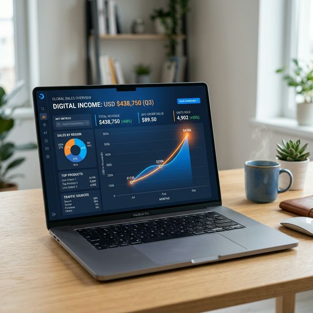 실제 달러 수익 그래프